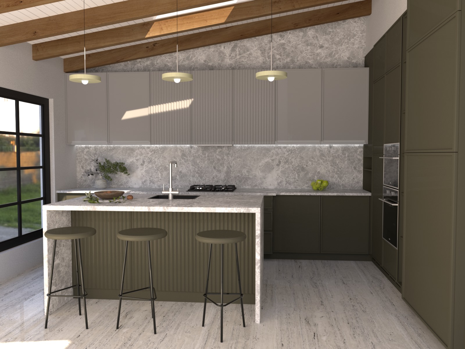 Interior Premium Bucatarie & Baie